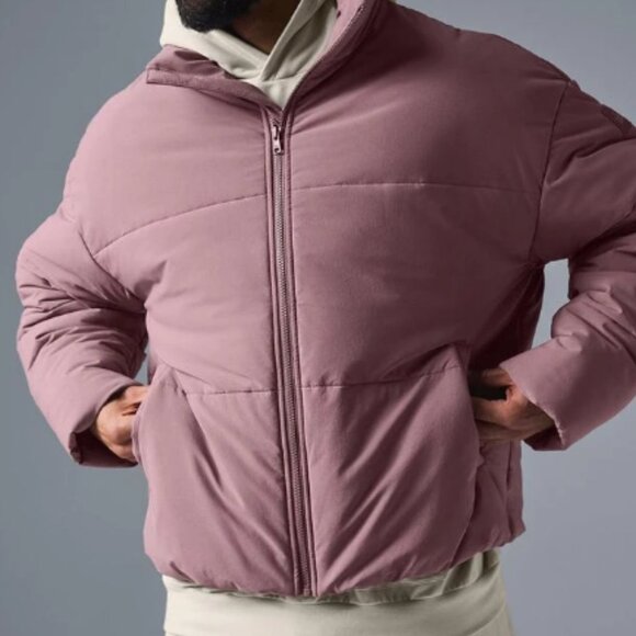 ALO Yoga Other - ALO Men’s Stretch Woven Street Puffer - Woodrose